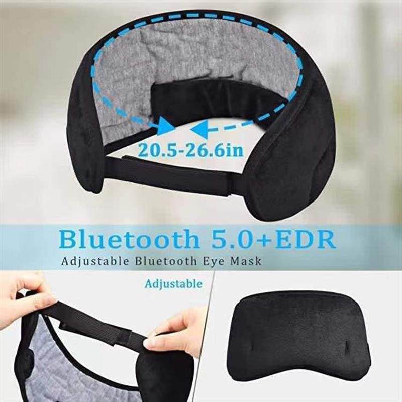 Bluetooth Eye Mask Headphones Smart Wireless Music Earmuffs
