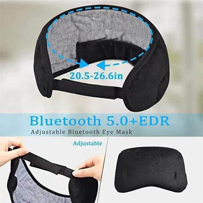 Bluetooth Eye Mask Headphones Smart Wireless Music Earmuffs